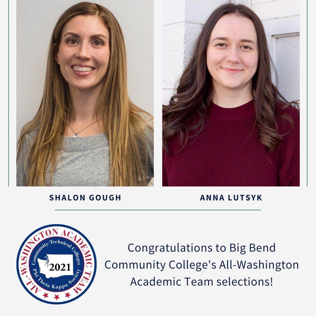 BBCC students Shalon Gough and Anna Lutsyk