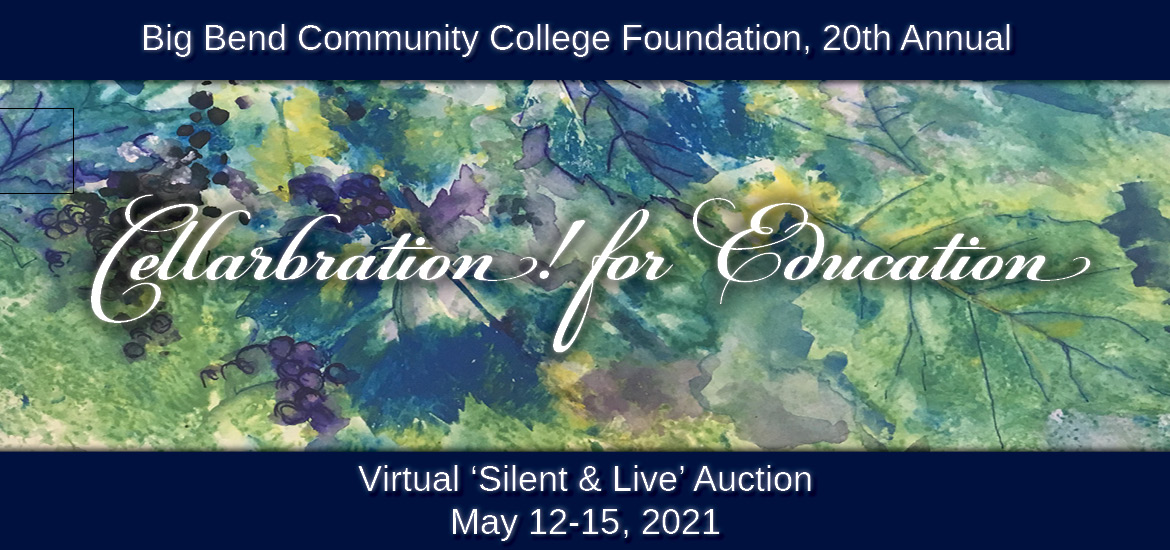 Annual Cellarbration! For Education kicks off virtual events May 12 - Big Bend Community College Image