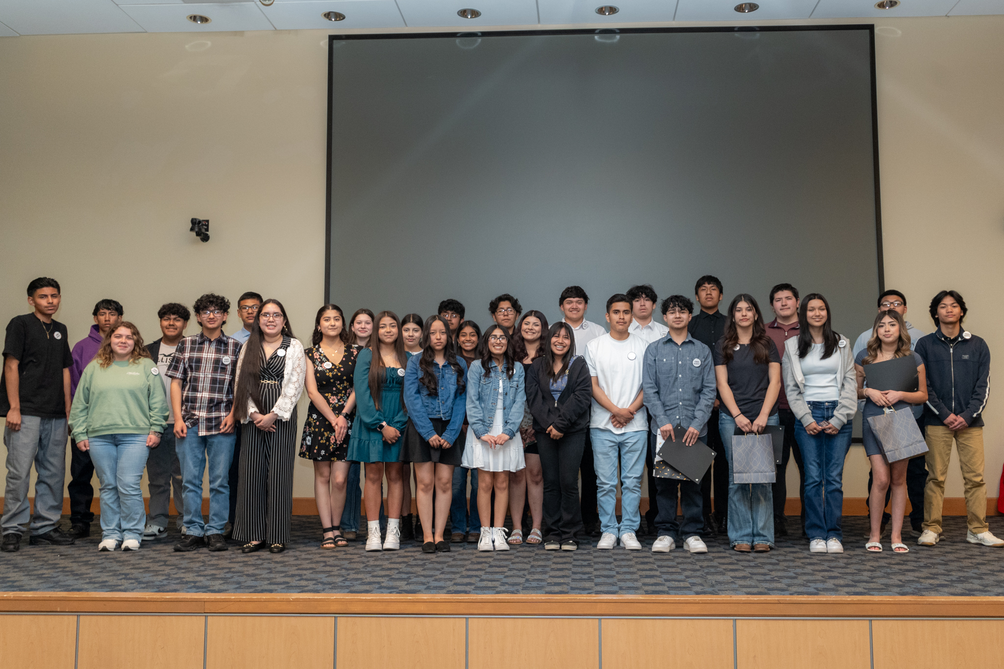Trio Upward Bound inductees