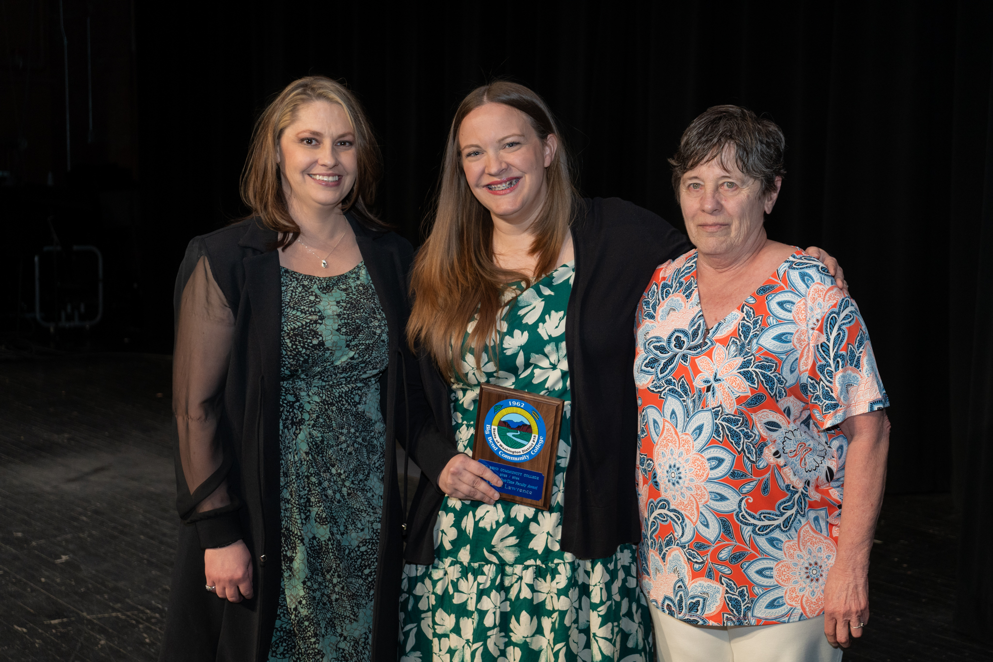 Angela Moore, BAS-AM instructor Alexia Lawrence and Mary Alburtis