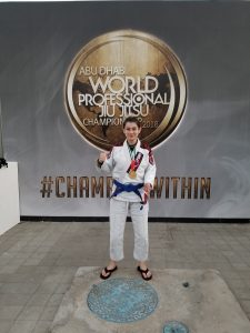 Big Bend student brings home Gold from Jiu-Jitsu world championships in Abu Dhabi - Big Bend Community College Image
