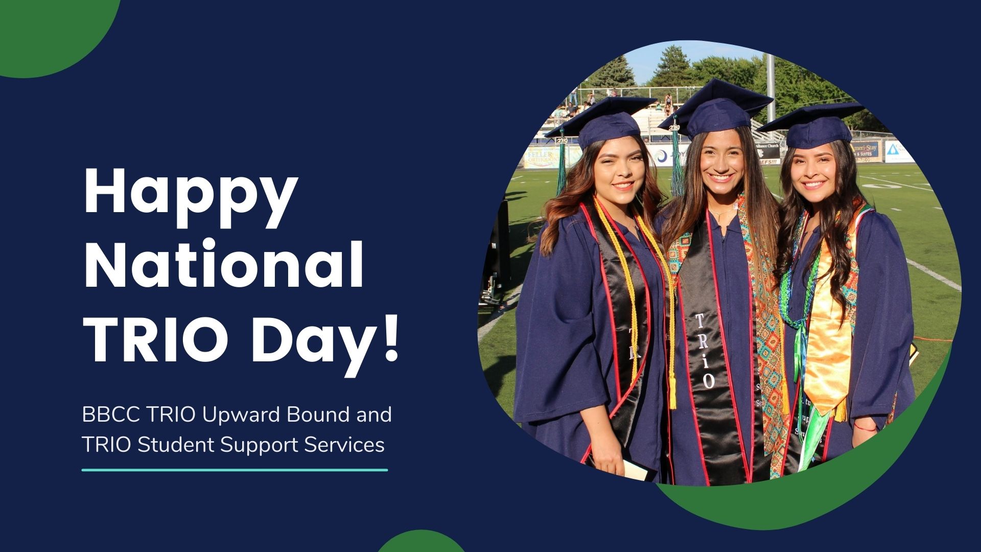 happy national trio day graphic