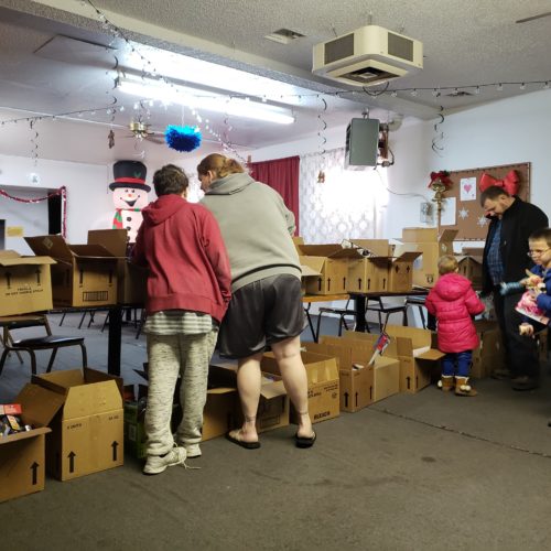 Big Bend giving gifts to veteran families. Big Bend giving gifts to veteran families.